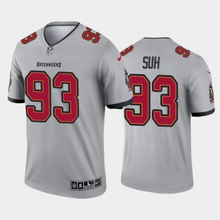 Tampa Bay Buccaneers Ndamukong Suh 2021 Inverted Legend Jersey - Gray