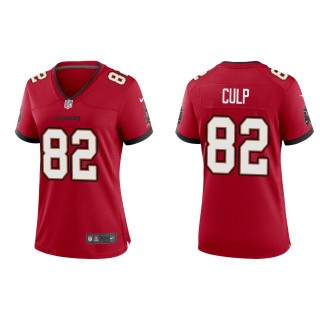 Women's Buccaneers Devin Culp Red Game Jersey