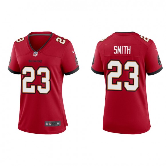 Women's Buccaneers Tykee Smith Red Game Jersey